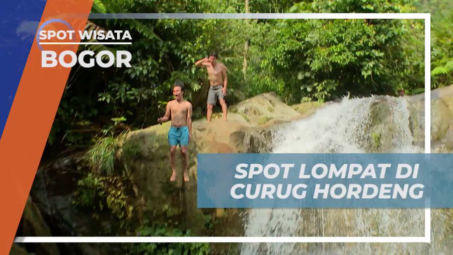 Menguji Adrenalin di Spot Lompat Curug Hordeng, Bogor