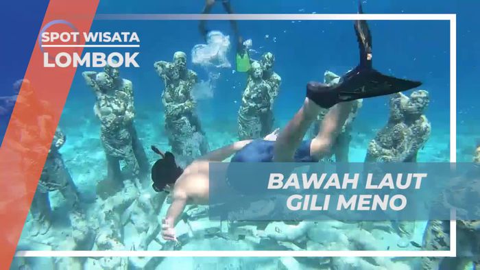 Keindahan Bawah Laut Gili Meno yang Memukau