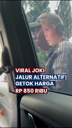 Video: Joki Jalur Alternatif Puncak Getok Harga Rp 850 Ribu, Kini Diringkus Polisi