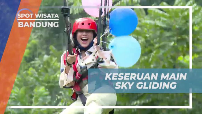Sensasi Seru Sky Gliding di Bandung