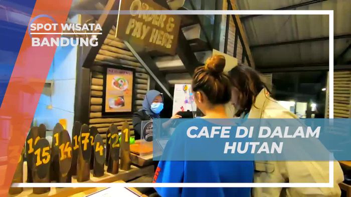 Ngopi Asyik di Tengah Hutan, Bandung