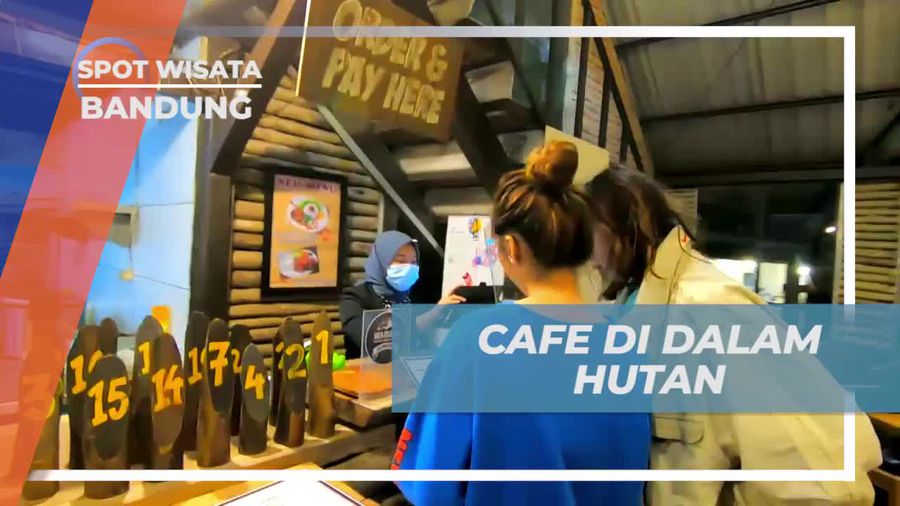 Ngopi Asyik di Tengah Hutan, Bandung