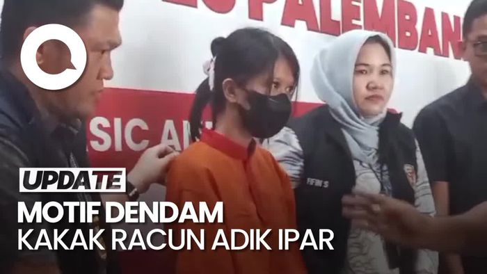 Video: Sakit Hati Alasan Kakak di Palembang Racuni Adik Ipar Pakai Potassium