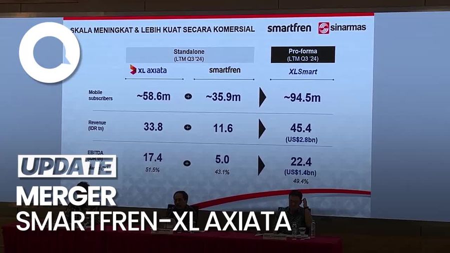  Video: Napas Baru Smartfren Setelah Merger dengan XL Axiata