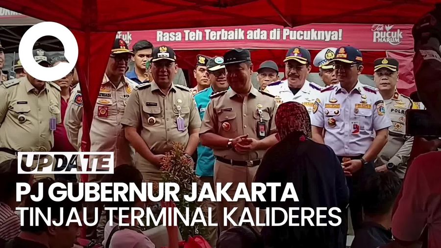 Video: Pj Gubernur Jakarta Tinjau Tes Urine Narkoba Sopir Bus saat Nataru