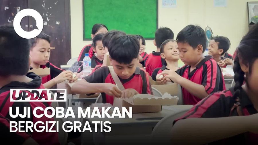 Video: Denpasar Uji Coba Makan Bergizi Gratis Rp 15 Ribu dari Sumbangan CSR