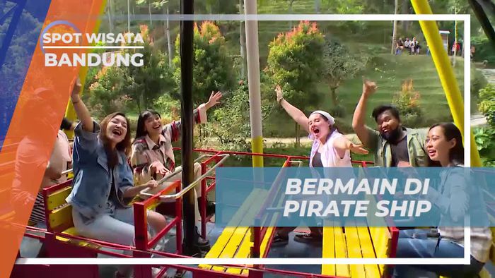 Seru-seruan Bermain Pirate Ship di Bandung