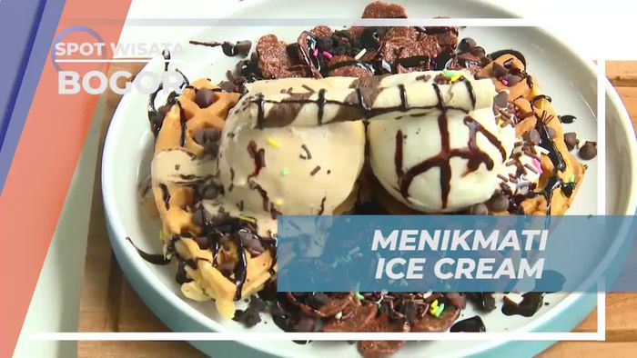 Menikmati Ice Cream Segar Setelah Seru-seruan di Bogor