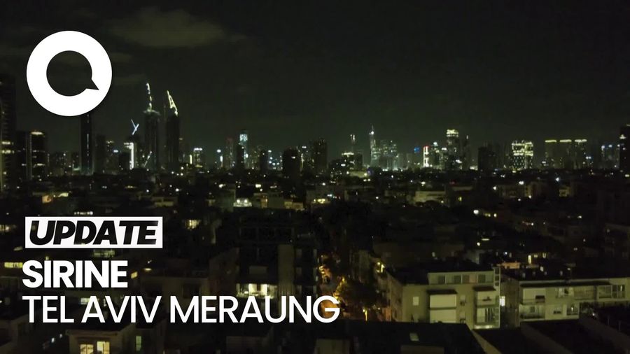 Video: Rudal dari Yaman Hantam Tel Aviv Israel, Sirene Meraung
