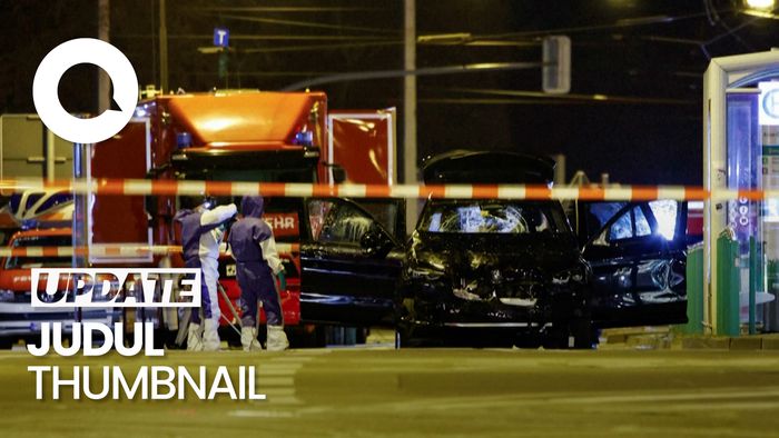 Video: Penabrak Kerumunan di Pasar Natal Jerman Diduga Tak Puas soal Imigran