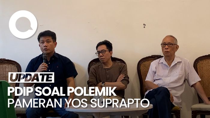 Video PDIP soal Lukisan Yos Suprapto: Kalau Ditafsirkan Mirip Jokowi Ya Bebas