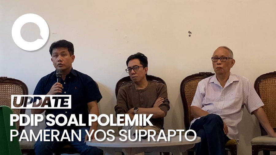 Video PDIP soal Lukisan Yos Suprapto: Kalau Ditafsirkan Mirip Jokowi Ya Bebas