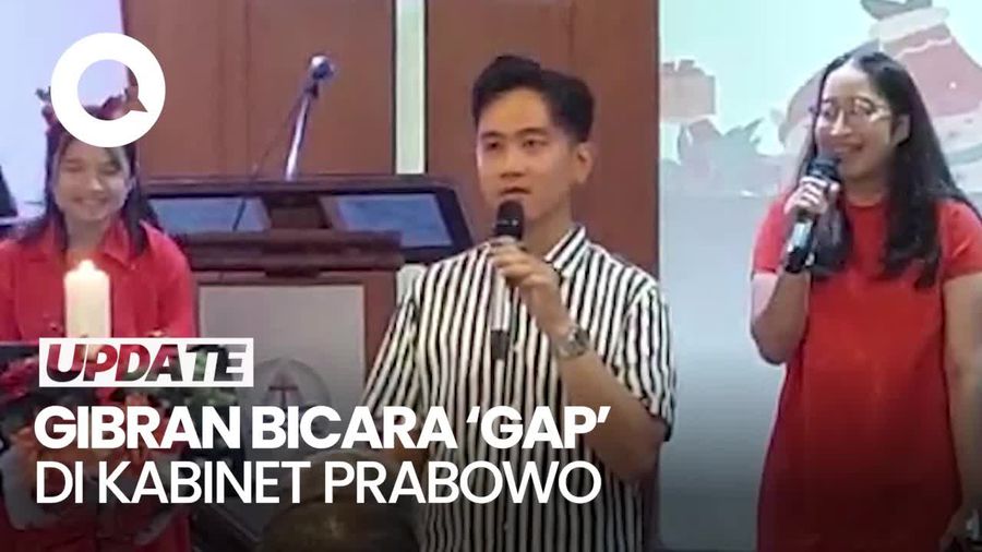 Video: Gibran Bicara soal Gap Generasi di Kabinet Merah Putih