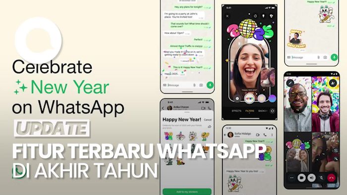 Video: WhatsApp Rilis 3 Fitur Baru Jelang Pergantian Tahun