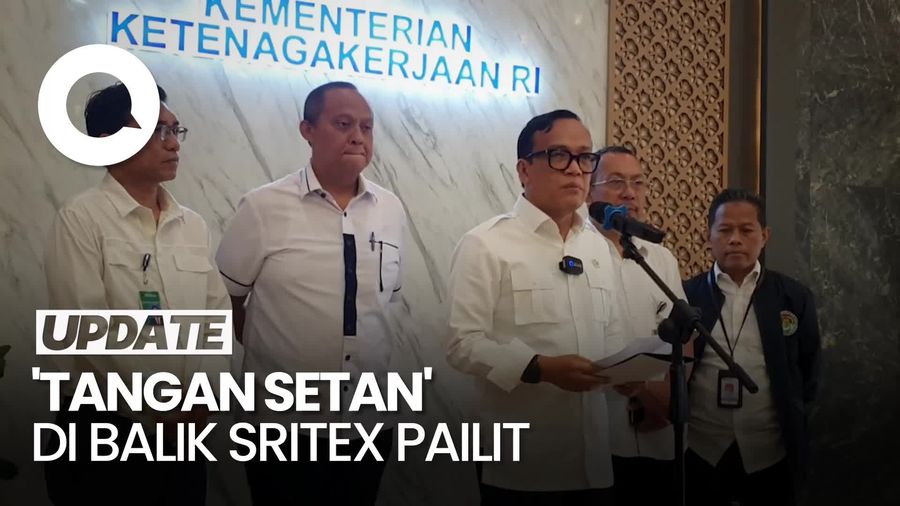 Video: Wamenaker Ungkap Ada Tangan Setan di Balik Sritex Pailit