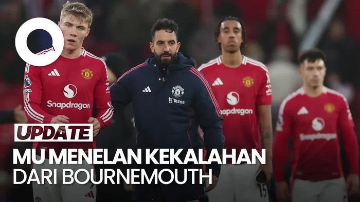 Video Manajer MU soal Kekalahannya Atas Bournemouth: Ini Momen Sulit