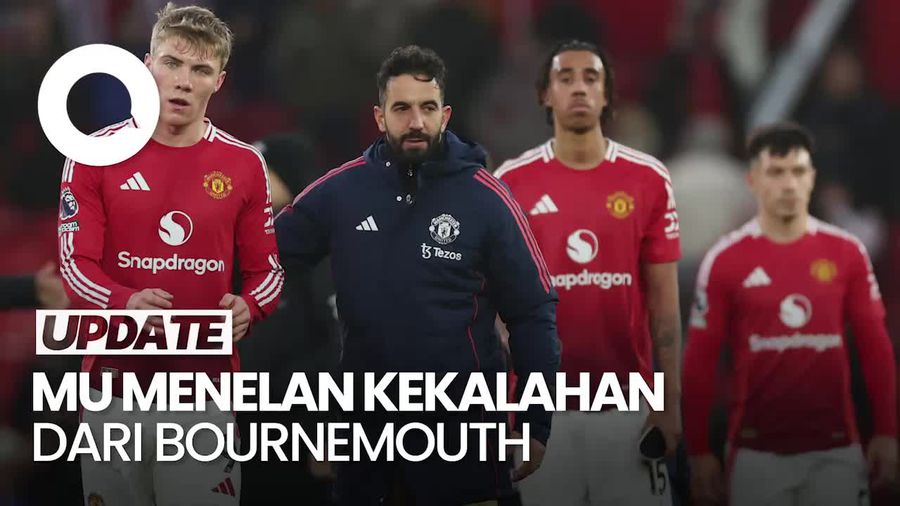Video Manajer MU soal Kekalahannya Atas Bournemouth: Ini Momen Sulit