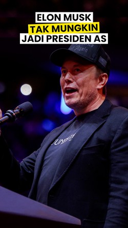 Video Trump: Elon Musk Tak Akan Pernah Jadi Presiden AS