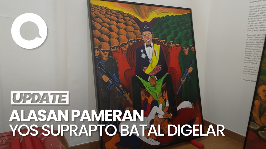Video: Alasan Pameran Lukisan Yos Suprapto Batal Digelar di Galeri Nasional 