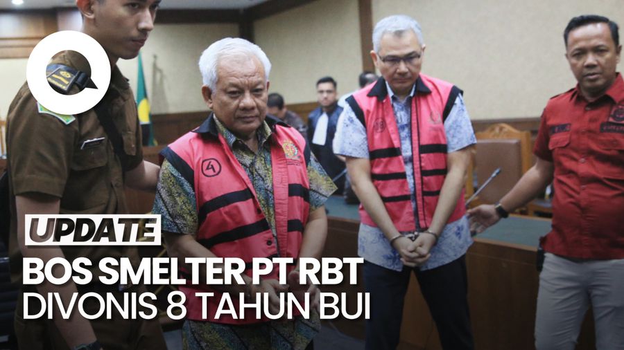 Video: Bos Smelter yang Diwakili Harvey Moeis Divonis 8 Tahun Bui-Bayar Rp 4 T