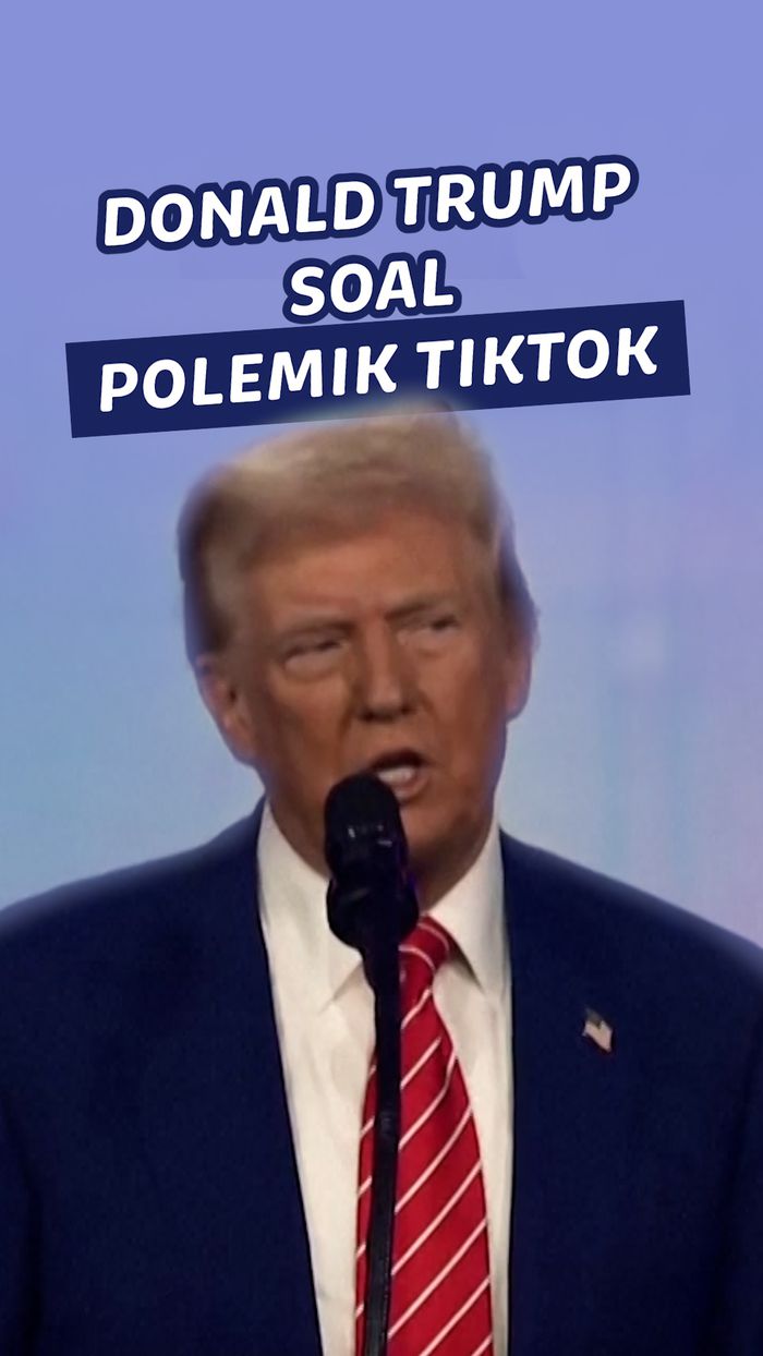 Video Donald Trump soal TikTok: Kita Harus Pertahankan Sementara Waktu