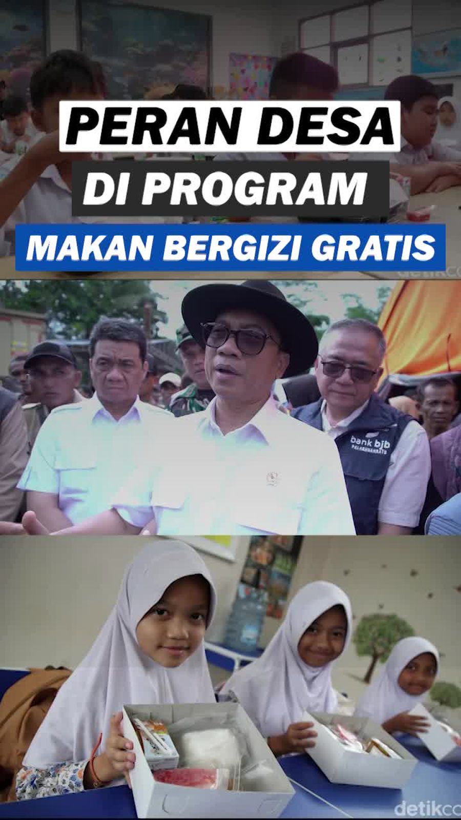 Video Mendes Ingin Desa Suplai Bahan Baku Program Makan Bergizi Gratis
