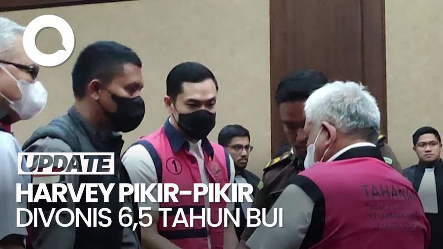 Video: Harvey Moeis Pikir-pikir Banding Setelah Divonis 6,5 Tahun Penjara