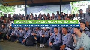 Melihat Desa Sejahtera Boja Farm dalam Workshop Lingkungan Astra