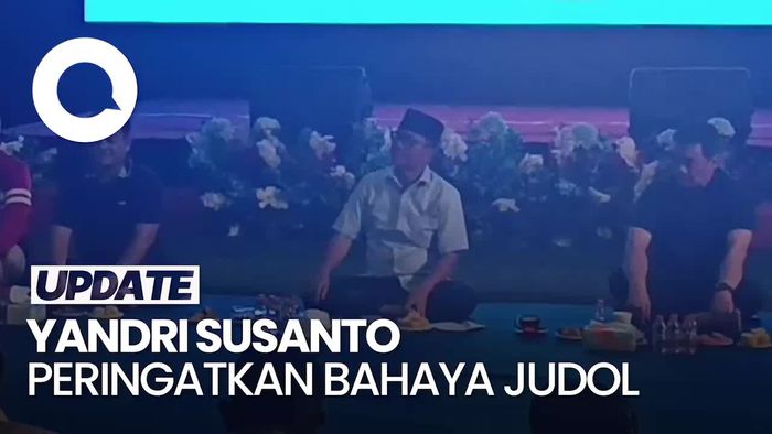 Video Wanti-wanti Mendes ke Warga Sukabumi: Judi Online Itu Menyiksa!