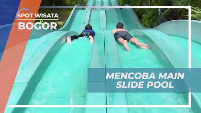 Tantangan Slide Pool Seru di The Jungle, Bogor