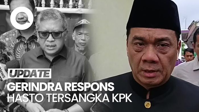 Video Gerindra soal Hasto Tersangka KPK: Tak Ada Politisasi