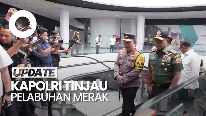 Video Kapolri Tinjau Pelabuhan Merak Jelang Nataru, Ini Hasilnya