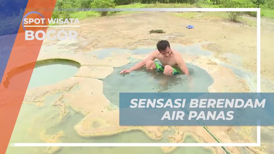 Relaksasi dengan Berendam di Air Panas, Tirta Sanita, Bogor