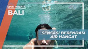 Menikmati Sensasi Berendam di Air Hangat, Danau Batur, Bali