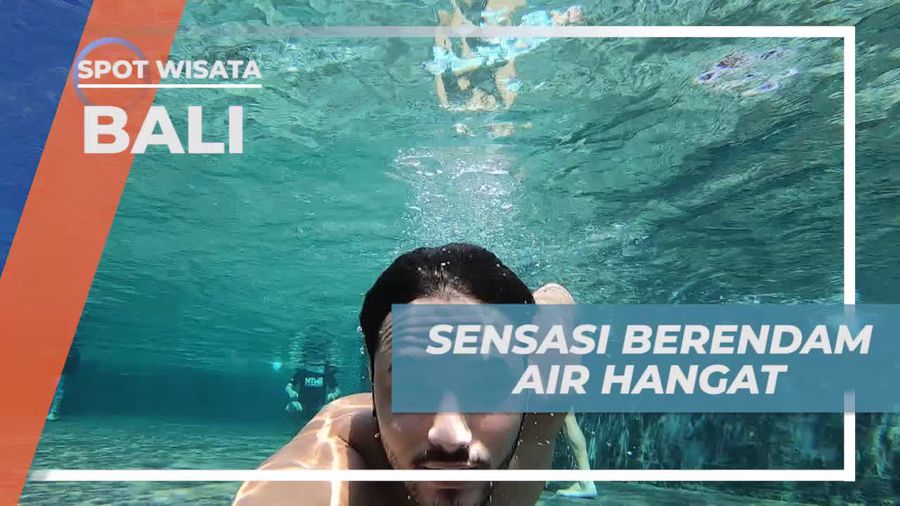 Menikmati Sensasi Berendam di Air Hangat, Danau Batur, Bali