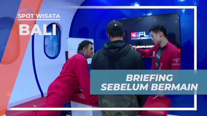 Menyiapkan Diri untuk Indoor Sky Diving di Trans Studio, Bali