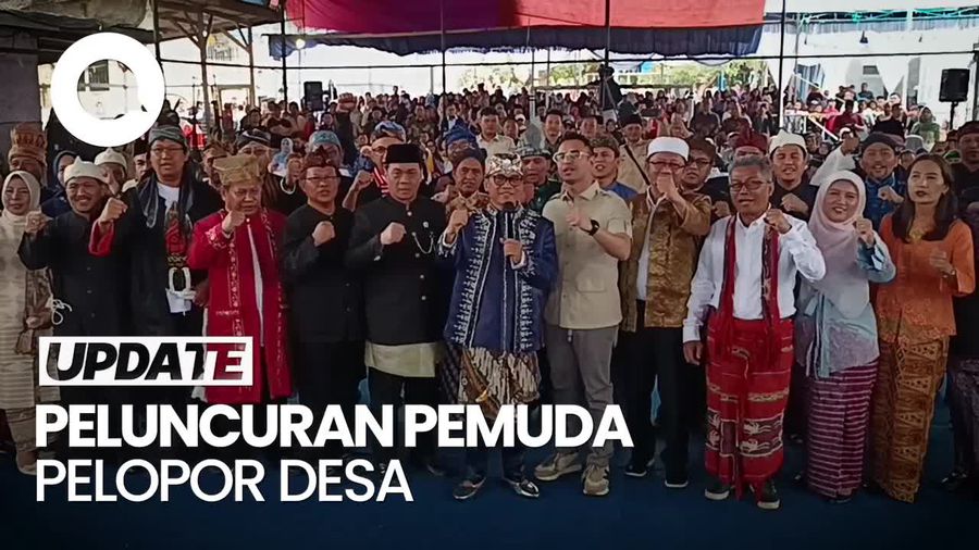 Video: Bareng Raffi Ahmad, Mendes Luncurkan Pemuda Pelopor Desa di Sukabumi