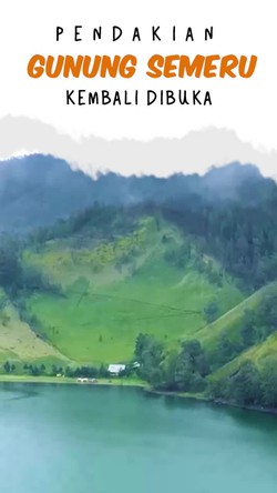 Video: Pendakian Gunung Semeru Dibuka Lagi, Tapi Hanya Sampai Ranu Kumbolo