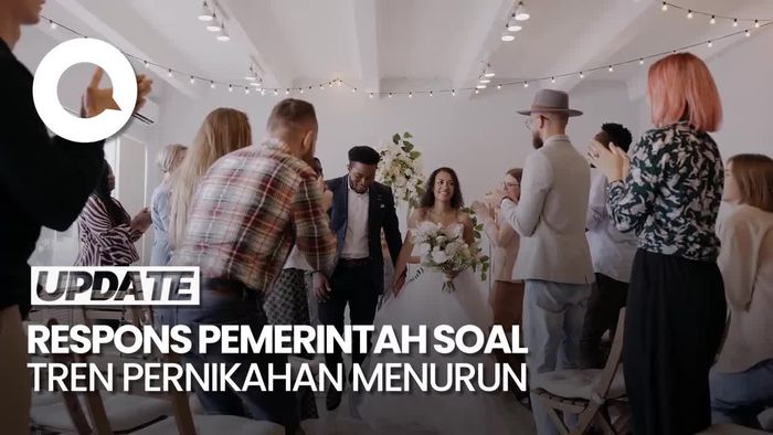 Video Tren Pernikahan di RI Menurun, Mendukbangga: Belum Jadi Masalah Baru