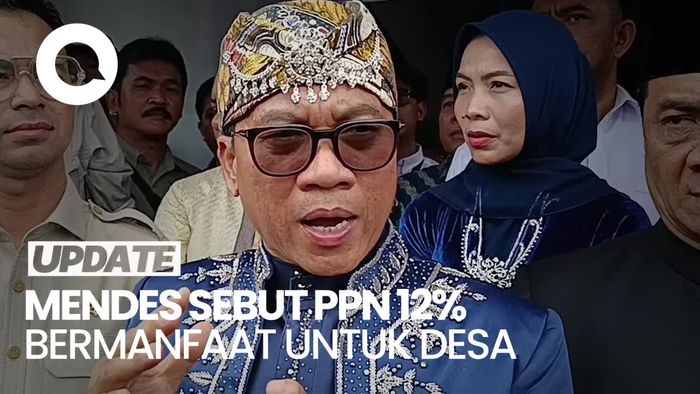 Video Mendes Yandri soal PPN 12%: Pasti Bermanfaat untuk Desa