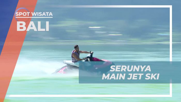 Menghadapi Serunya Bermain Jet Ski di Danau Batur, Bali