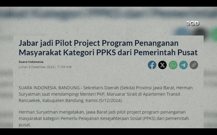 Pemerintah Resmikan Rusunawa Rancaekek sebagai Bagian dari Program PPKS