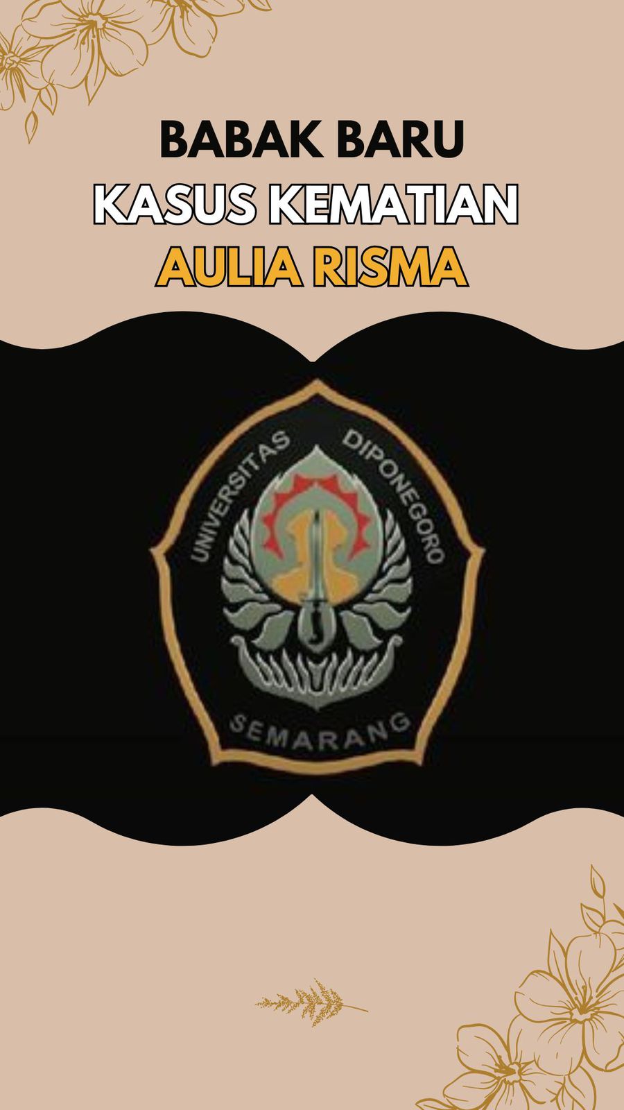 Video Polisi Tetapkan Tersangka Kasus Kematian Dokter Aulia PPDS Undip