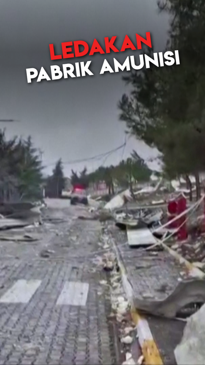 Video: Pabrik Amunisi di Turki Meledak, 12 Tewas