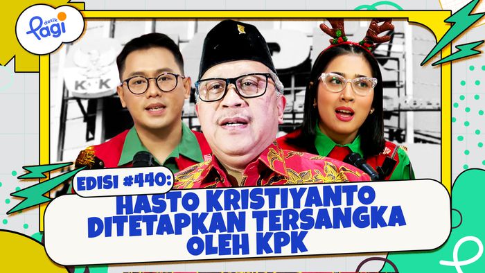 Hasto Kristiyanto Ditetapkan Tersangka oleh KPK
