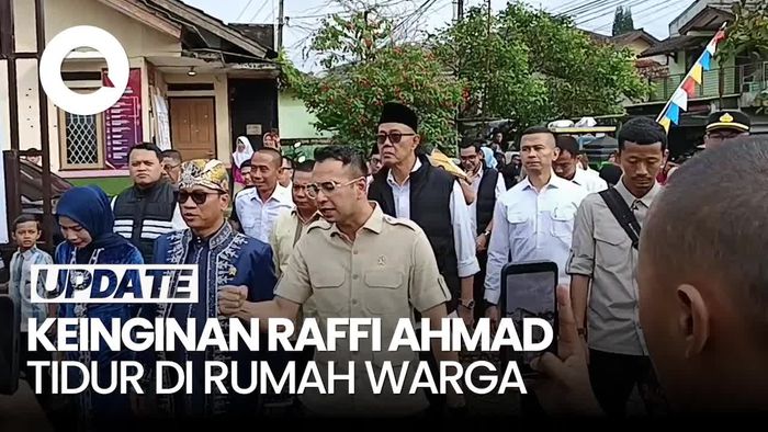 Video: Cerita Raffi Ahmad Ingin Tidur di Rumah Warga Tiru Mendes PDT Yandri