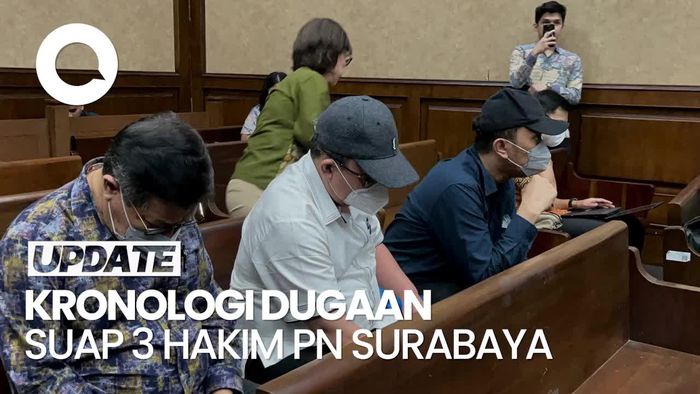 Video: Kronologi 3 Hakim Pemvonis Bebas Ronald Tannur Diduga Terima Suap