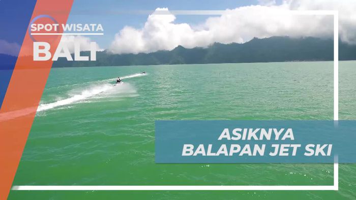 Tantangan Balapan Jet Ski di Danau Batur, Bali