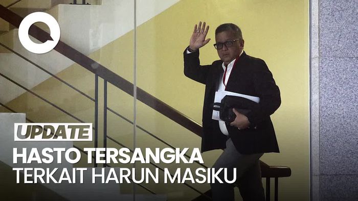 Video: Hasto Tersangka Terkait Harun Masiku, Ini Pasal yang Menjeratnya