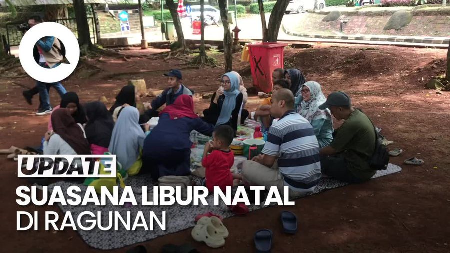 Video: Libur Natal, 26 Ribu Orang Berkunjung ke Ragunan